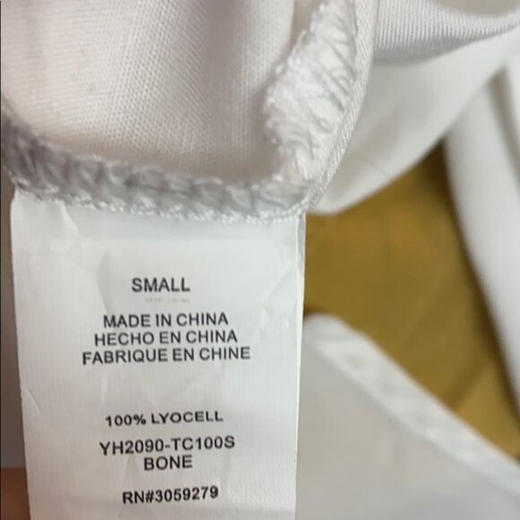 Thread Supply White Tortoise Shell Button Shirt - Picture 7 of 7